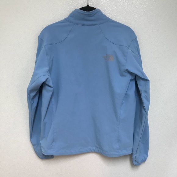 Women’s North Face Apex Soft Shell - Baby Blue - Picture 7 of 7